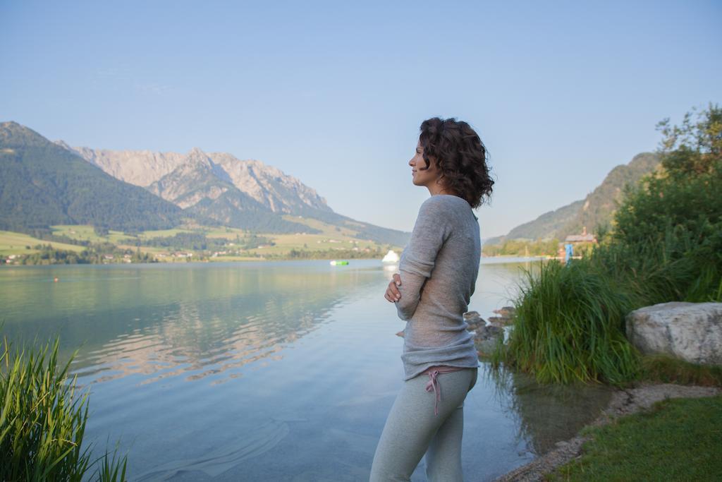 Seehotel Brunner Walchsee Bagian luar foto
